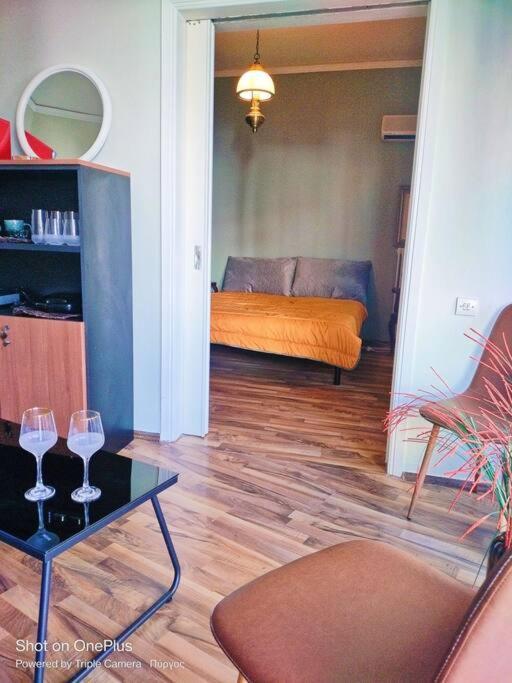 Central Sophisticated Studio Pyrgos Near Olympia Esterno foto