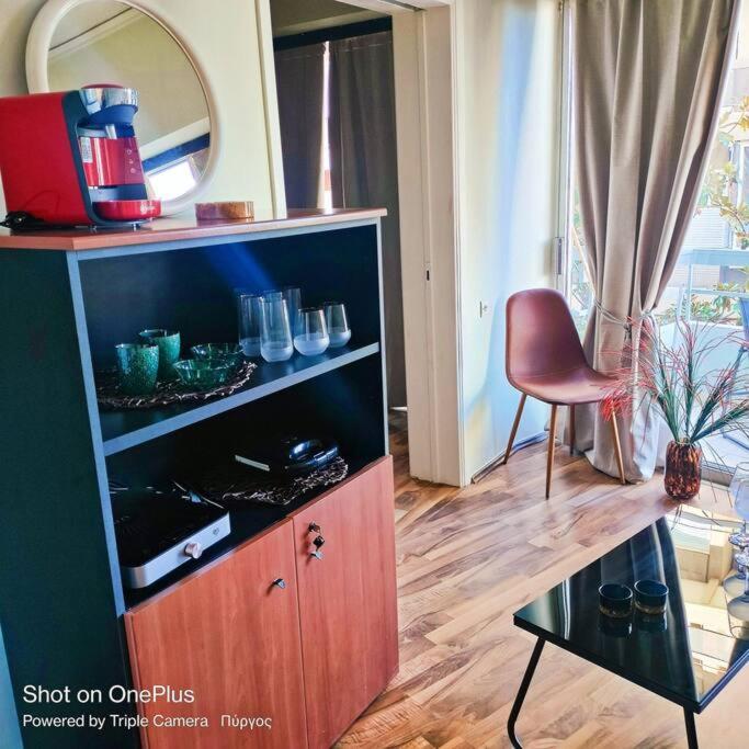 Central Sophisticated Studio Pyrgos Near Olympia Esterno foto